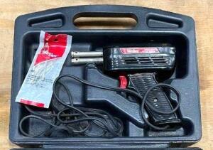 DESCRIPTION: 100W UNIVERSAL SOLDERING GUN KIT WITH CASE BRAND/MODEL: WELLER 8200PKS QTY: 1