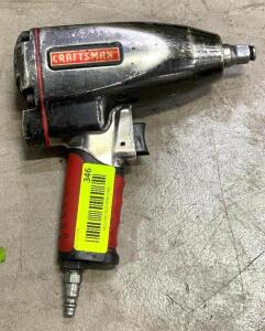 DESCRIPTION: 1/2" PNEUMATIC IMPACT WRENCH BRAND/MODEL: CRAFTSMAN 875.199830 QTY: 1