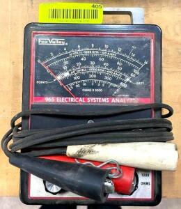 DESCRIPTION: ELECTRICAL SYSTEMS ANALYZER BRAND/MODEL: CHICAGO PNEUMATIC 965 QTY: 1