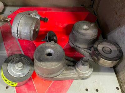 DESCRIPTION: CUMMINS FAN BELT TENSIONERS  LOCATION: SHELVING UNIT #1 THIS LOT IS: ONE MONEY QTY: 1