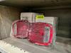 DESCRIPTION: (4) - INCANDESCENT RED/CLEAR TAIL LAMPS LOCATION: SHELVING UNIT #1 THIS LOT IS: SOLD BY THE PIECE QTY: 4 - 3