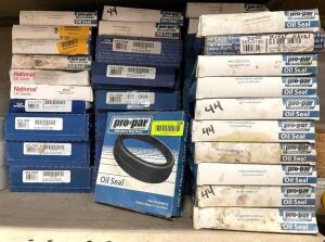 DESCRIPTION: (37) - PC. OIL SEAL SET BRAND / MODEL: ASSORTED SIZE: ASSORTED LOCATION: SHELVING UNIT #1 THIS LOT IS: SOLD BY THE PIECE QTY: 37