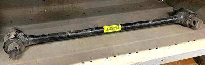 DESCRIPTION: TORQUE BAR FOR SUSPENSION LOCATION: SHELVING UNIT #1 THIS LOT IS: ONE MONEY QTY: 1