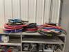 DESCRIPTION: LARGE GROUP OF ASSORTED LOOM / TUBING / WIRE / HOSES ADDITIONAL INFORMATION: SOLD AS SET. LOCATION: SHELVING UNIT #2 THIS LOT IS: ONE MON - 3