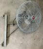 DESCRIPTION: COMMERCIAL STRENGTH GARAGE FAN WITH WALL MOUNT BRAND / MODEL: DAYTON LOCATION: WOOD TABLE / TIRE RACK AREA THIS LOT IS: ONE MONEY QTY: 1