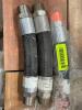 DESCRIPTION: (3) - FLAMMABLE LIQUID HOSE ASSEMBLIES RETAIL PRICE: $107 / EACH LOCATION: WOOD TABLE / TIRE RACK AREA THIS LOT IS: SOLD BY THE PIECE QTY - 2