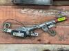 DESCRIPTION: 2 TON CABLE PULLER BRAND / MODEL: LARIN RETAIL PRICE: 77 LOCATION: WOOD TABLE / TIRE RACK AREA THIS LOT IS: ONE MONEY QTY: 1 - 3