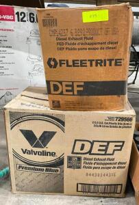 DESCRIPTION: (3) 2.5 GALLON JUGS OF DEF FLUID QTY: 3