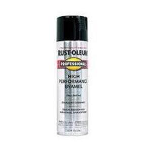 DESCRIPTION: (6) HIGH PERFORMANCE ENAMEL SPRAY PAINT-GLOSS BLACK BRAND/MODEL: RUST-OLEUM SIZE: 15 OZ QTY: 6