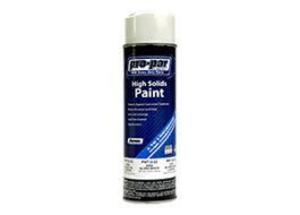 DESCRIPTION: (12) HIGH SOLIDS GLOSS WHITE SPRAY PAINT-16 OZ BRAND/MODEL: PRO PAR SIZE: 16 OZ QTY: 12