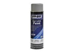 DESCRIPTION: (9) HIGH SOLIDS GRAY PRIMER SPRAY PAINT- 17 OZ BRAND/MODEL: PRO PAR SIZE: 17 OZ QTY: 9