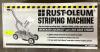 DESCRIPTION: RUST-OLEUM STRIPING MACHINE (NEW) QTY: 1 - 2