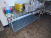 72" X 30" STAINLESS TABLE W/ 4" BACK SPLASH - 3