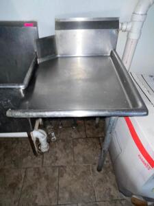 24" X 30" RIGHT SIDE STAINLESS CLEAN TABLE