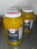 (5) JARS OF BANANA PEPPER RINGS