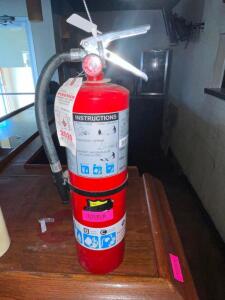 DRY CHEMICAL FIRE EXTINGUISHER