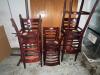 (6) ASSORTED WOODEN BAR STOOLS AND CHAIRS. - 2