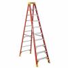 DESCRIPTION: (1) FIBERGLASS STEP LADDER BRAND/MODEL: WERNER #3W183 INFORMATION: ORANGE RETAIL$: $342.12 SIZE: 10FT 300LBS MAX QTY: 1