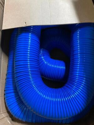 DESCRIPTION: (1) DUCTING HOSE BRAND/MODEL: ZORO #GO554811 INFORMATION: BLUE INDUSTRIAL DUCTING HOSE RETAIL$: $261.36 SIZE: 8"X 25' QTY: 1