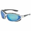 DESCRIPTION: (3) SAFETY GLASSES BRAND/MODEL: HARLEY DAVIDSON #5CHE5 INFORMATION: SILVER AND BLUE RETAIL$: $23 QTY: 3