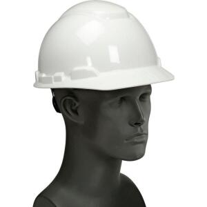 DESCRIPTION: (6) HARD HATS BRAND/MODEL: 3M #T9FB966436 INFORMATION: 4 POINT RATCHET ADJUSTMENT, WHITE RETAIL$: 14.25 SIZE: ONE SIZE FITS AL