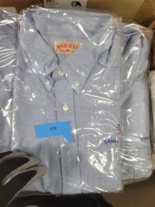 DESCRIPTION: (7) WORK SHIRTS BRAND/MODEL: RED CAP #SR70LB6 INFORMATION: BLUE IMAGES ARE FOR ILLUSTRATION PURPOSES ONLY AND MAY NOT BE AN EXACT REPRESE