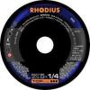 DESCRIPTION: (1) BOX OF (10) GRINDING DISC BRAND/MODEL: RHODIUS RETAIL$: $200.00 EA SIZE: 9X1/4X7/8 QTY: 1