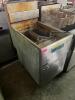 DESCRIPTION: PITCO 65 GAS DEEP FRYER W/ (2) BASKETS MODEL PITCO 65C+ ADDITIONAL INFORMATION: 150,000 BTU, NATURAL GAS QTY: 1 - 2