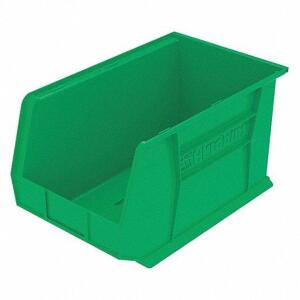 DESCRIPTION: (6) HAND AND STACK BIN BRAND/MODEL: AKRO-MILS #1UGR3 INFORMATION: GREEN RETAIL$: $58.83 TOTAL SIZE: 18X11X10 QTY: 6