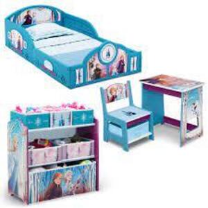 DESCRIPTION: (1) ROOM IN A BOX BEDROOM SET BRAND/MODEL: DISNEY FROZEN 2 RETAIL$: $129.00 EA QTY: 1