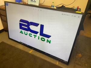 DESCRIPTION: SHARP 70" LC FLAT SCREEN TV W/ POWER CORD. MODEL SHARP LC-70LE650U SIZE: 70" QTY: 1