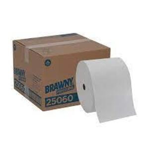 DESCRIPTION: (1) DISPOSABLE CLEANING TOWEL ROLL BRAND/MODEL: BRAWNY PROFESSIONAL #25060 INFORMATION: LONG DISTANCE ROLL RETAIL$: $60.00 EA SIZE: 1 ROL