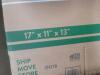 DESCRIPTION: (10) SMALL RECYCLED MOVING BOXES BRAND/MODEL: PEN+GEAR RETAIL$: $1.00 EA SIZE: 17L x 11W x 13H, QTY: 10 - 2