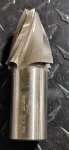 DESCRIPTION: (1) HSS TAPERED END MILL BRAND/MODEL: CONICAL T-809 RETAIL$: $264.51 SIZE: 40 DEG 1/2: TIP QTY: 1