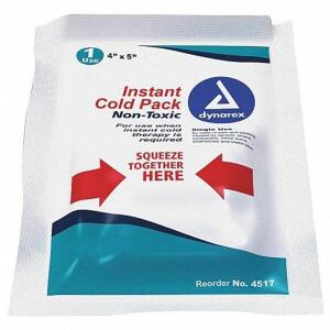 DESCRIPTION: (6) INSTANT COLD PACK BRAND/MODEL: DYNAREX #36PV30 SIZE: 5X4 QTY: 6