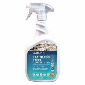 DESCRIPTION: (6) METAL CLEANER AND POLISH BRAND/MODEL: ECOS PRO #6VLA2 RETAIL$: $11.00 EA SIZE: 32 OZ QTY: 6