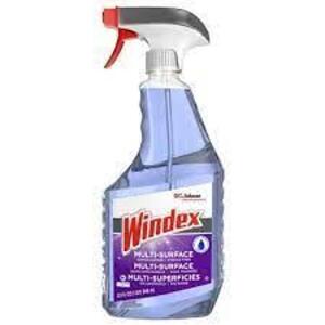 DESCRIPTION: (6) MULTI SURFACE CLEANER BRAND/MODEL: WINDEX #60RE97 RETAIL$: $10.0 EA SIZE: 32 OZ QTY: 6