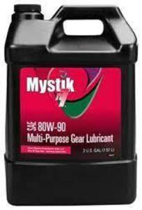 DESCRIPTION: (1) MULTI-PURPOSE GEAR LUBRICANT BRAND/MODEL: MYSTIK #JT7-80-90 INFORMATION: 80W-90 RETAIL$: $50.00 SIZE: 2 GALLON QTY: 1