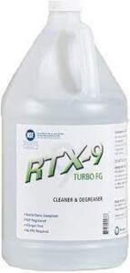 DESCRIPTION: (2) FOOD GRADE ALL PURPOSE CLEANER AND DEGREASER BRAND/MODEL: RTX-9 RETAIL$: $62.00 EA SIZE: 1 GALLON QTY: 2