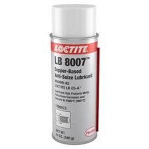 DESCRIPTION: (6) COPPER BASED ANTI SEIZE BRAND/MODEL: LOCTITE #LB8007 RETAIL$: $24.74 EA SIZE: 12 OZ QTY: 6