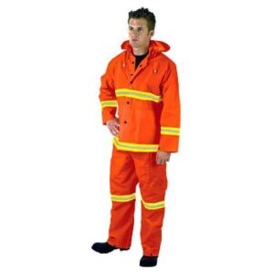 DESCRIPTION: (5) PVC ORANGE RAIN SUIT BRAND/MODEL: MCR SAFETY #2013RM INFORMATION: ORANGE IMAGES ARE FOR ILLUSTRATION PURPOSES ONLY AND MAY NOT BE AN