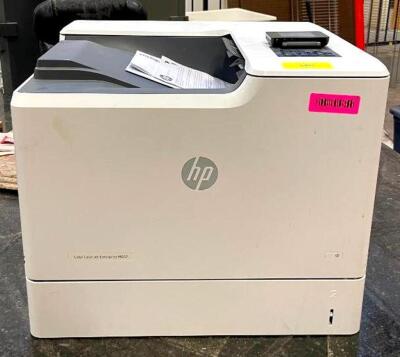 DESCRIPTION: COLOR LASERJET ENTERPRISE LASER PRINTER BRAND/MODEL: HP COLOR LASERJET M652 QTY: 1