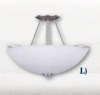 DESCRIPTION: NEW YORKER SEMI-FLUSHMOUNT LIGHT FIXTURE BRAND/MODEL: HOME IMPRESSIONS 500330 QTY: 1