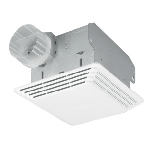 DESCRIPTION: WHITE BATHROOM EXHAUST FAN BRAND/MODEL: BROAN 684 RETAIL$: $99.90 QTY: 1