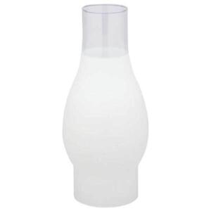 DESCRIPTION: (5) 8-1/2" HANDBLOWN FROSTED CHIMNEY GLASS SHADES BRAND/MODEL: WESTINGHOUSE RETAIL$: $12.58 EACH QTY: 1