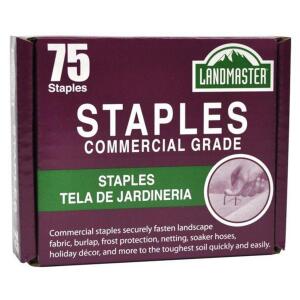 DESCRIPTION: (6) 75CT BOXES OF FABRIC AND GARDEN STAPLES BRAND/MODEL: LANDMASTER RETAIL$: $23.00 EACH QTY: 6