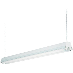 DESCRIPTION: 4' 2-LIGHT FLUORESCENT LINEAR SHOP LIGHT BRAND/MODEL: LITHONIA LIGHTING RETAIL$: $14.98 QTY: 1