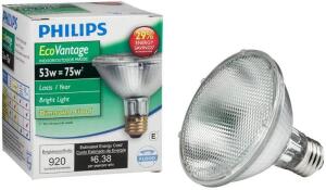 DESCRIPTION: (5) 75W REPLACEMENT PAR30S INDOOR/OUTDOOR DIMMABLE FLOOD BULB BRAND/MODEL: PHILIPS RETAIL$: $10.55 EACH QTY: 5