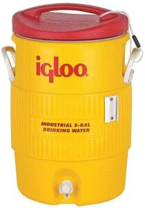 DESCRIPTION: 400 SERIES INDUSTRIAL 5 GALLON WATER COOLER BRAND/MODEL: IGLOO RETAIL$: $58.28 QTY: 1