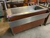 VOLLRATH 60" STAINLESS COLD TABLE W/ LIGHTING - 3